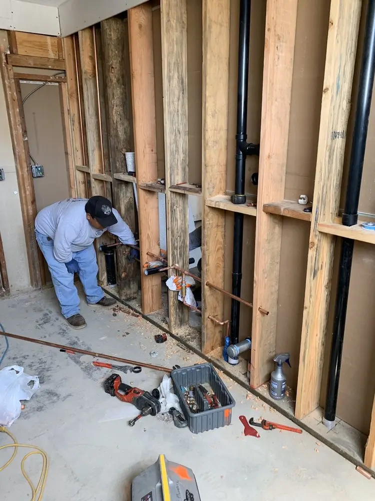 Commercial rough-in plumbing for Commercial Plumbing in Sykesville